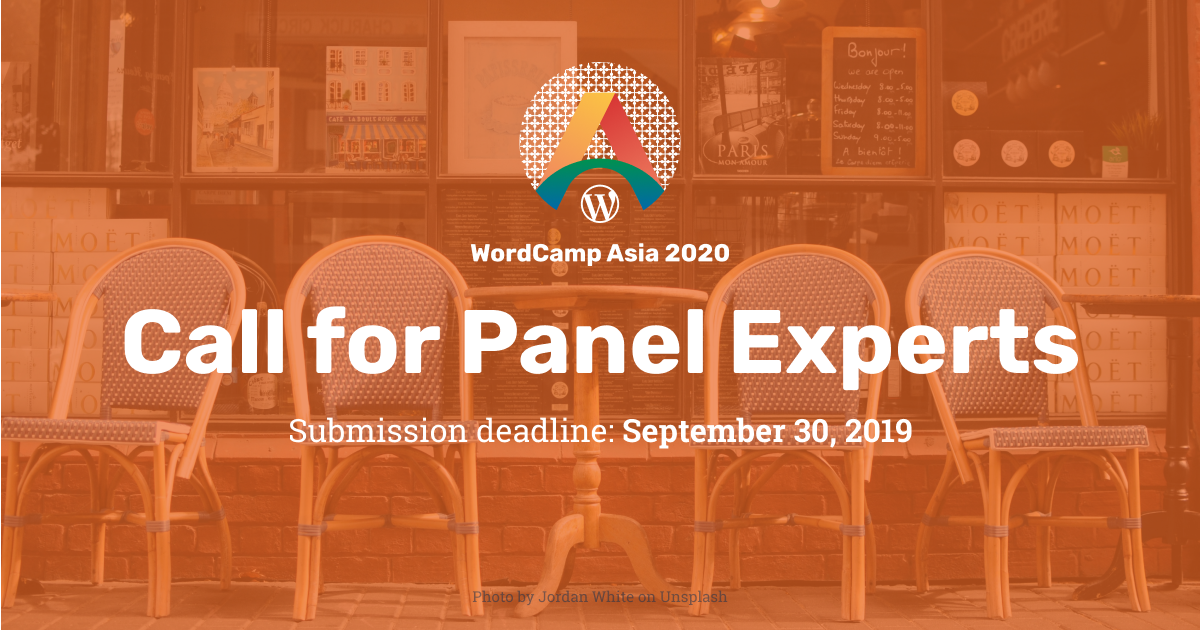 Call for Panel Experts