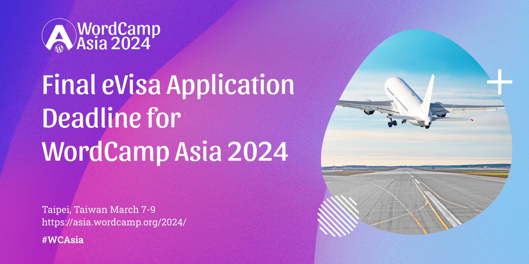 Final Reminder: eVisa Deadline for WordCamp Asia 2024