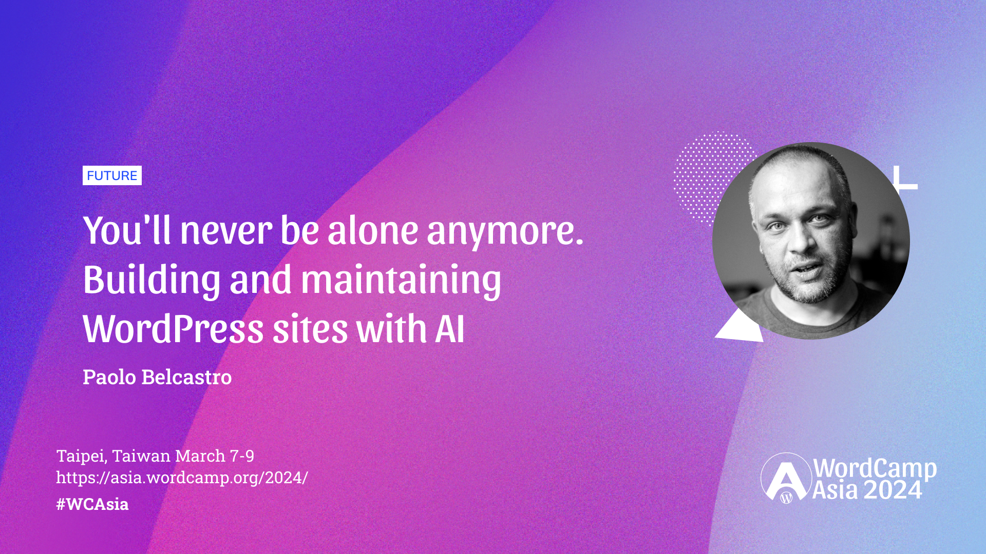 You’ll never be alone anymore. Building and maintaining WordPress sites with AI