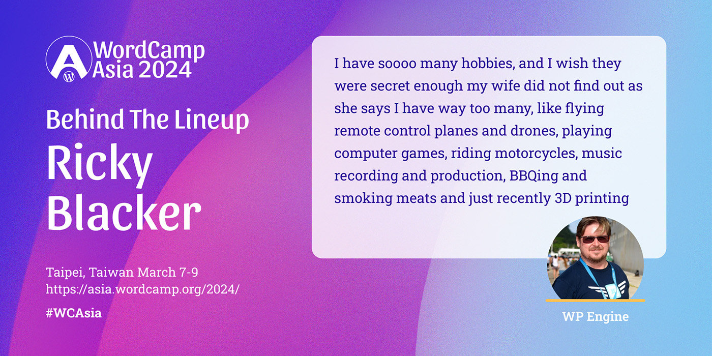 Behind the Lineup: Ricky Blacker