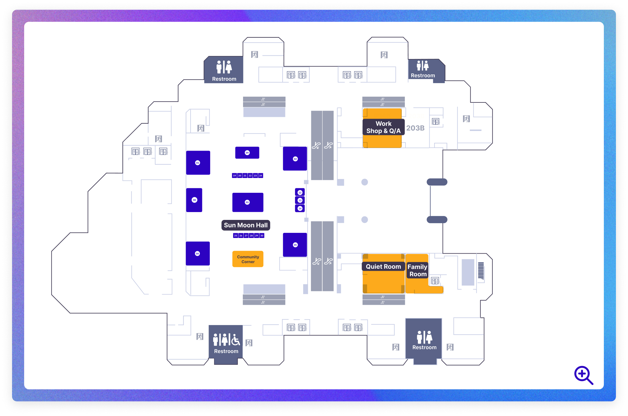 2F, Second Floor Layout
