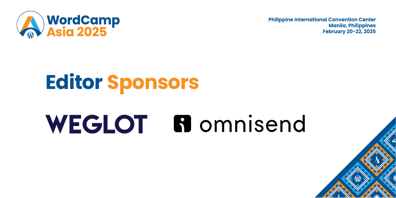 Thanks to Our Editor Sponsors – Weglot & Omnisend