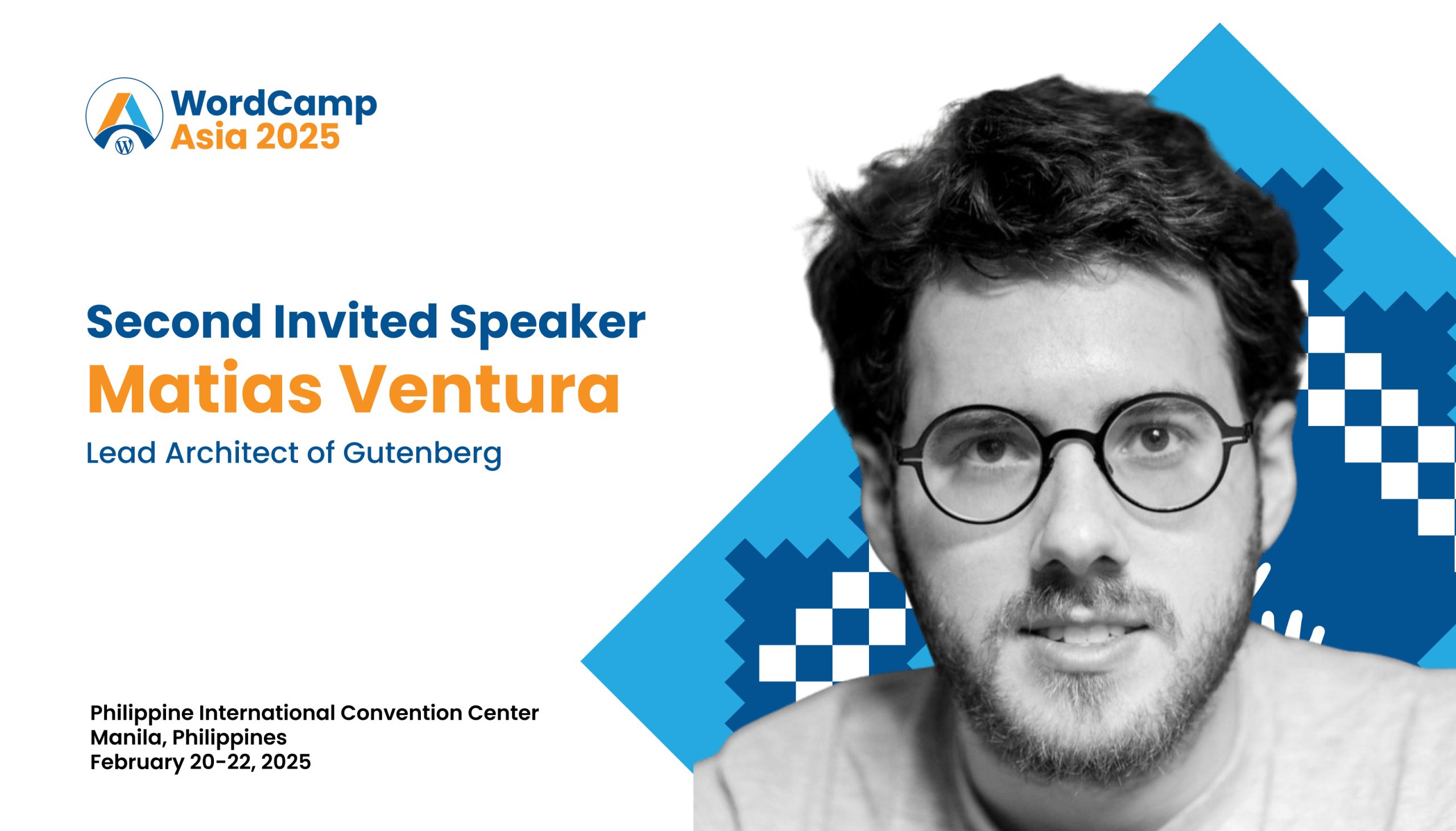 Announcing Our Second Invited Speaker – Matías Ventura