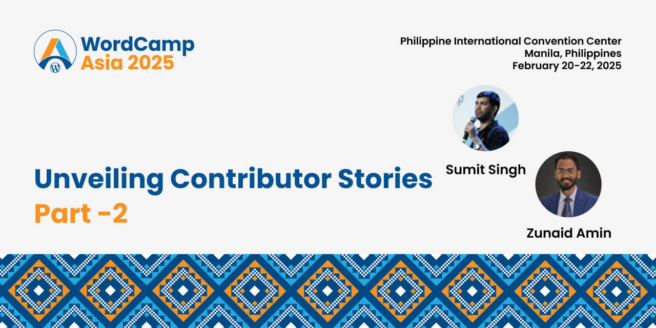 Contributor stories part- 2