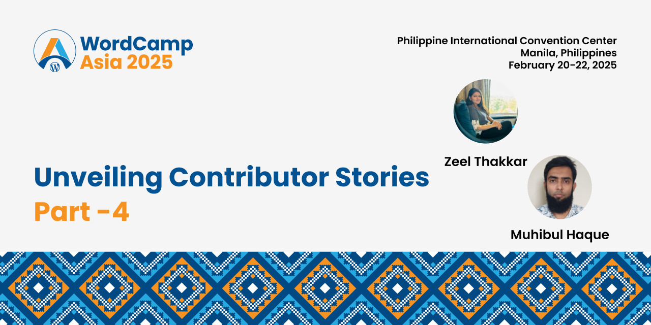 Contributor stories part- 4