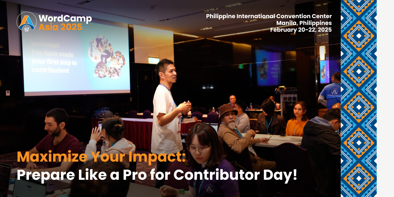 How to Prepare for Contributor Day