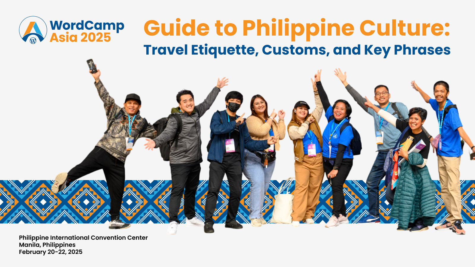Philipine culture and travel guide WordCamp Asia 2025