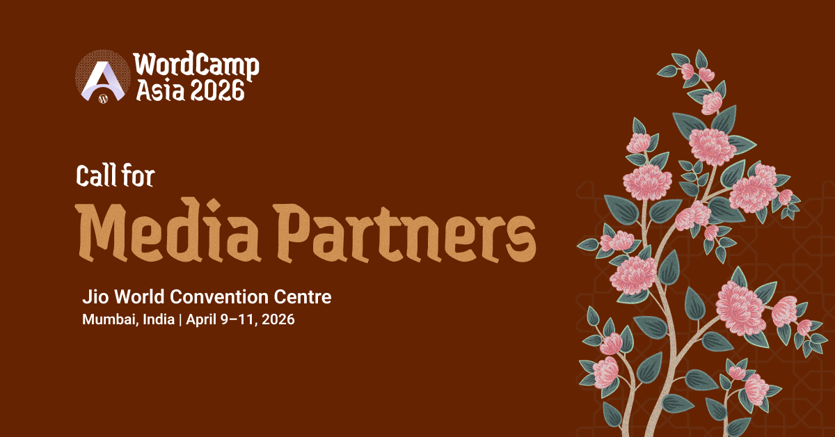 Call for Media Partners Opens