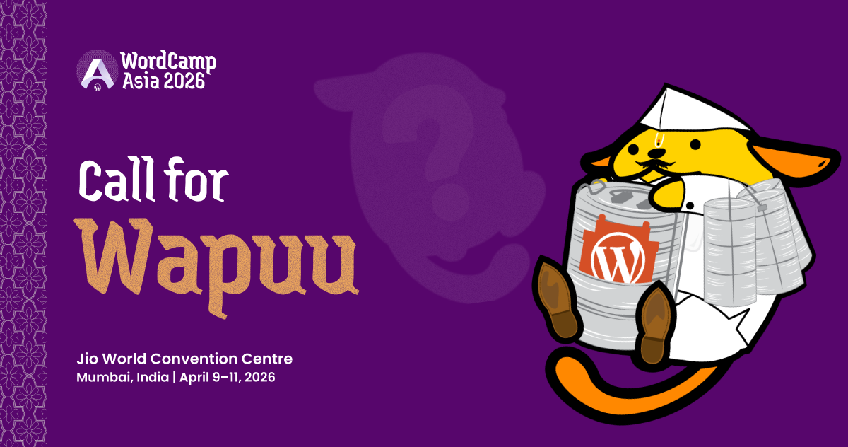Call for Wapuu Designs – Help Shape Our Official Mascot