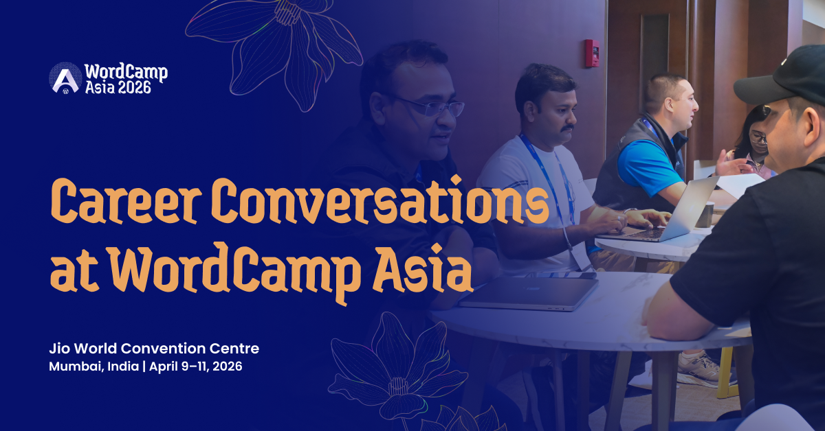 5 Career Conversations You Will Have at WCAsia26