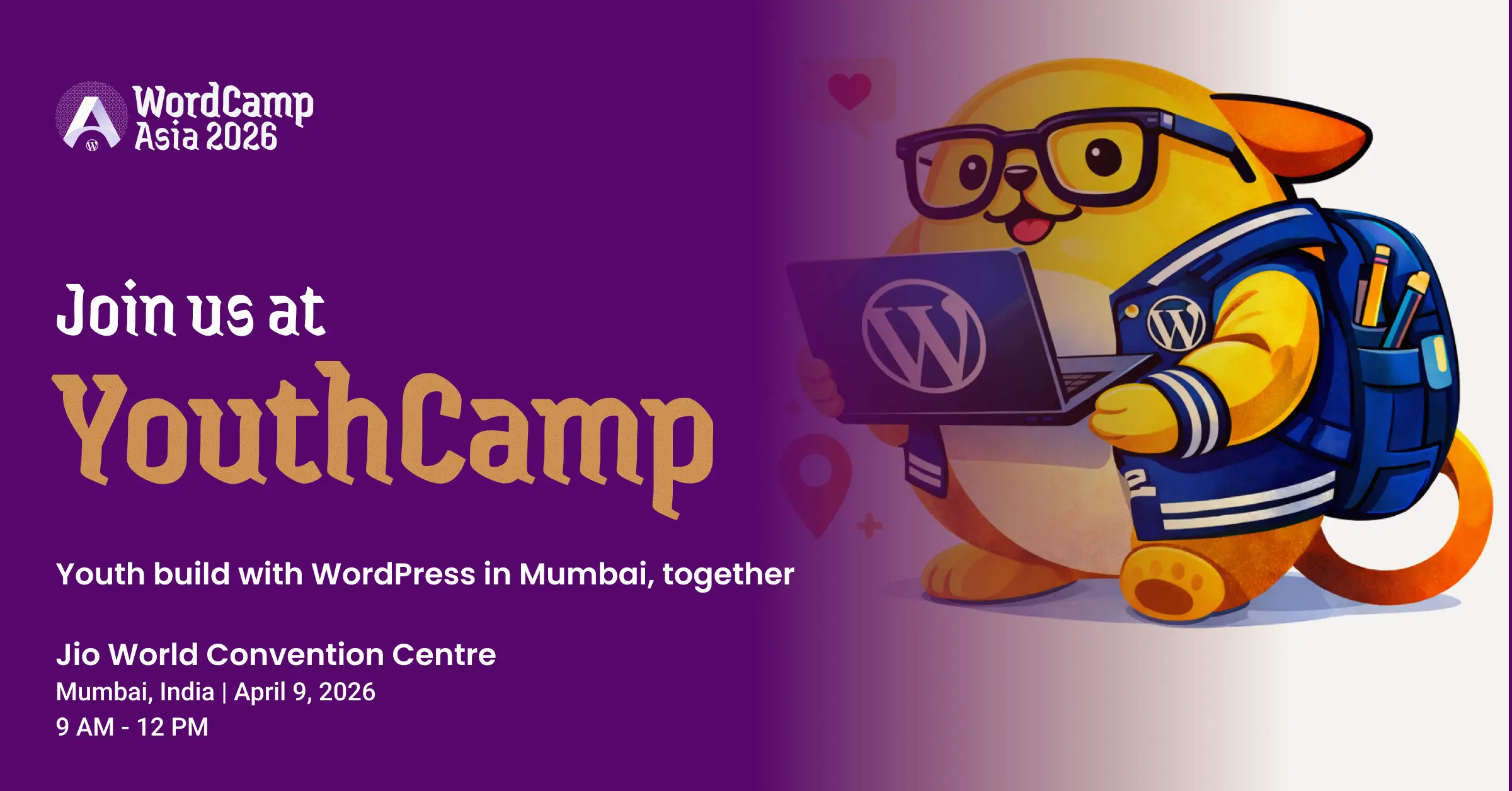 YouthCamp is Back at WordCamp Asia 2026!