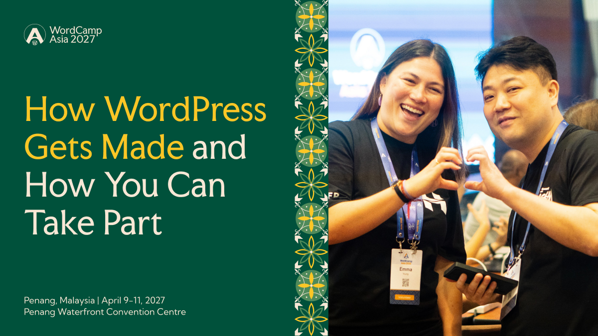 How WordPress Gets Made and How You Can Take Part